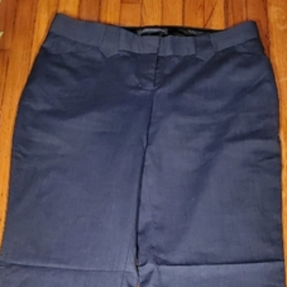 Express Editor Pants Gray Textured Wide Leg Trousers Preppy Career Work Office 2 - Picture 5 of 6